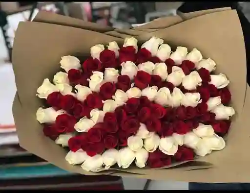 Bouquet 100 Rosas