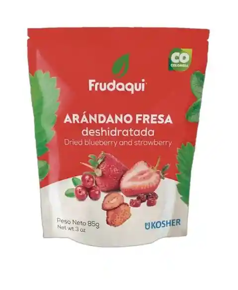 Snack Frudaqui Frutos Rojos 85g