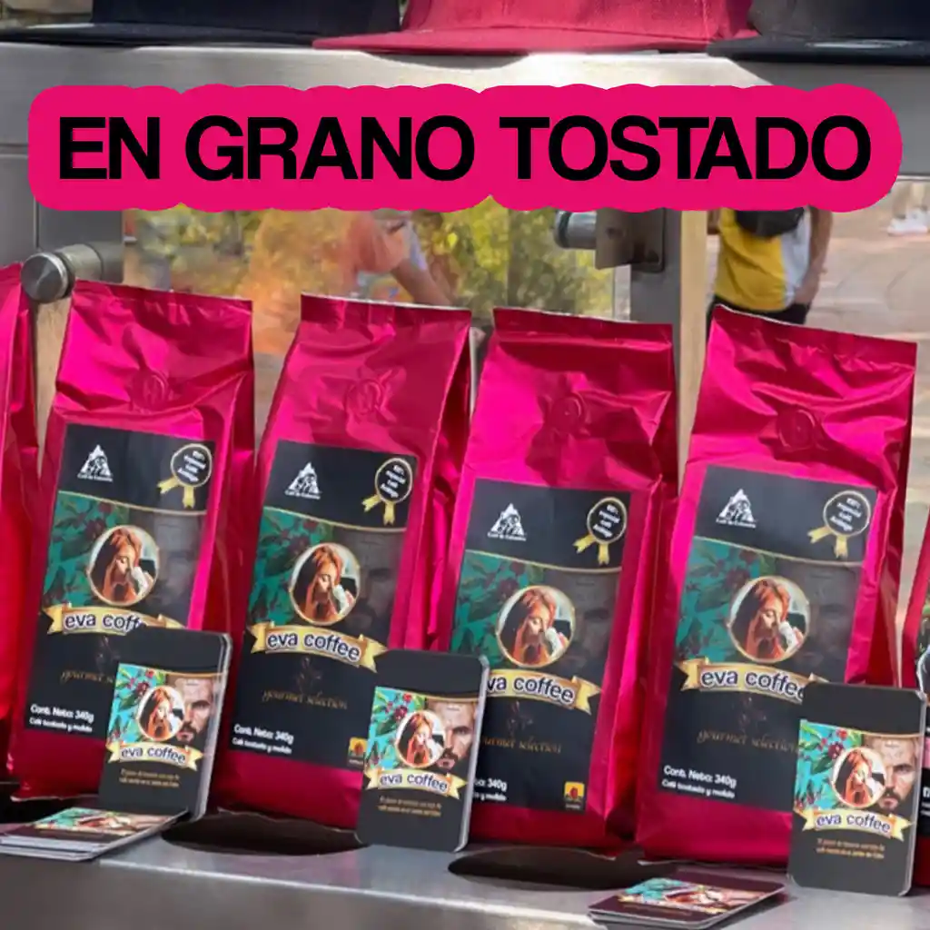 Eva Coffee - Café En Grano-tostado 340gr