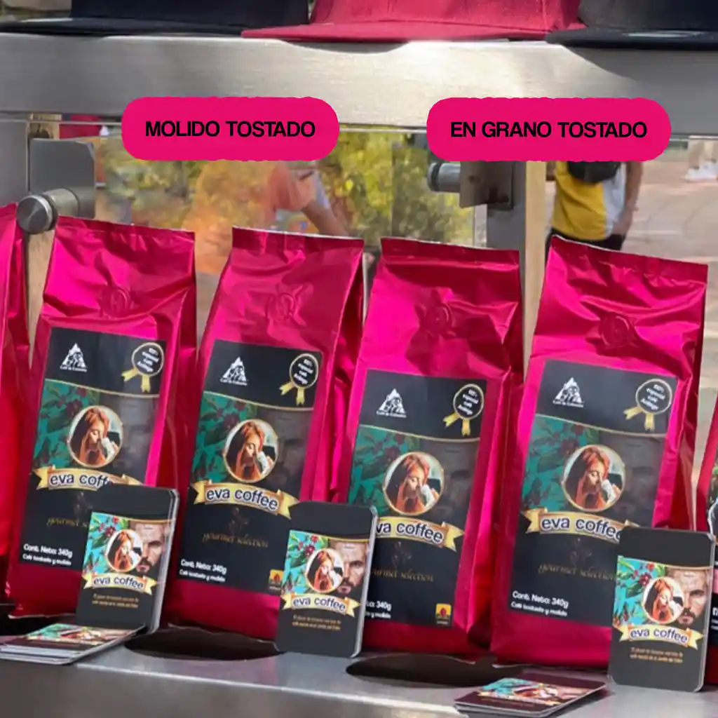 Eva Coffee - Café Molido + Café En Grano - Tostado 340gr