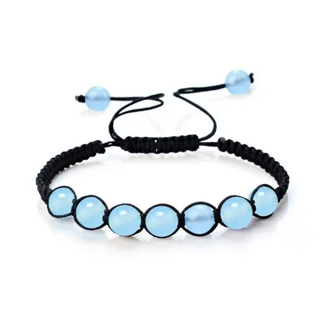 Pulsera Cuarzos Luna Tejida Unisex + Estuche