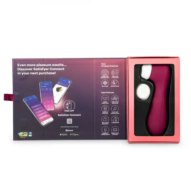  SATISFYER Pro 2 Generation 3 Con App Vinotinto 