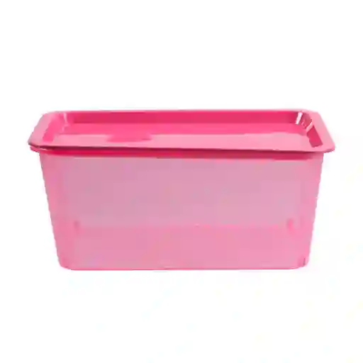Caja Plástica Promocional Carmín