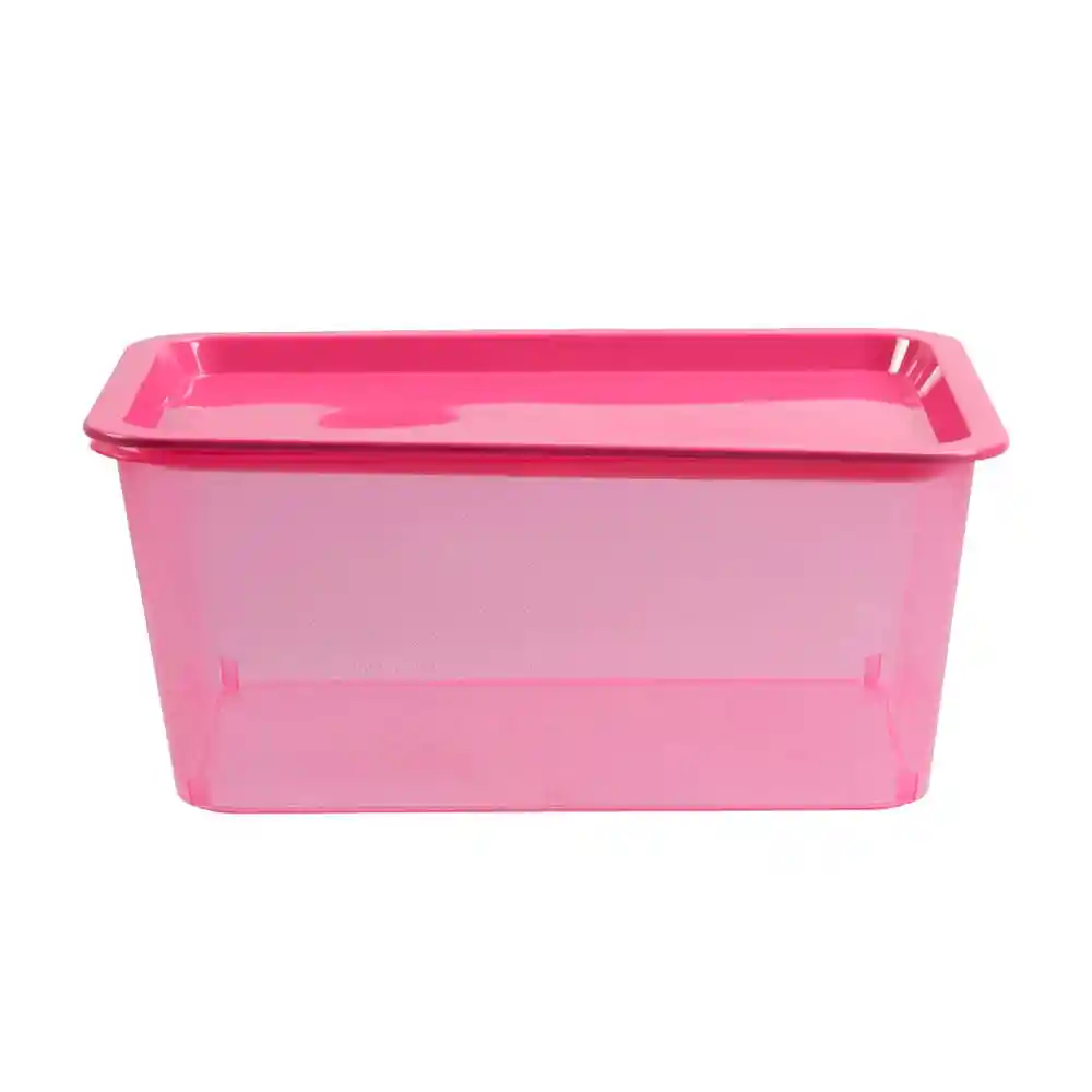 Caja Plástica Promocional Carmín