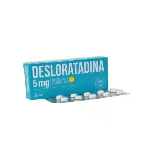 Desloratadina | 5 Mg | Tableta Recubierta | Oral | Sobre X 10| Laproff