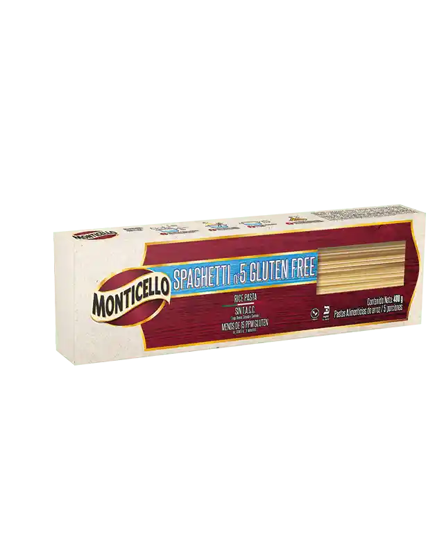 Spaghetti Gluten Free - Monticello 400g