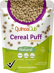 Cereal Quinoa Extruida Natural - Quinoaclub 70g