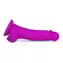 Dildo Realista Amon Morado 18 Cm