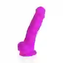 Dildo Realista Amon Morado 18 Cm