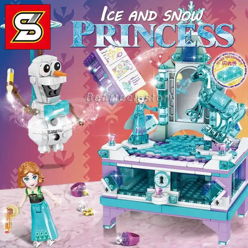 Juguete Tipo Lego Armatodo Princess 520 Pcs Ref Sy1442