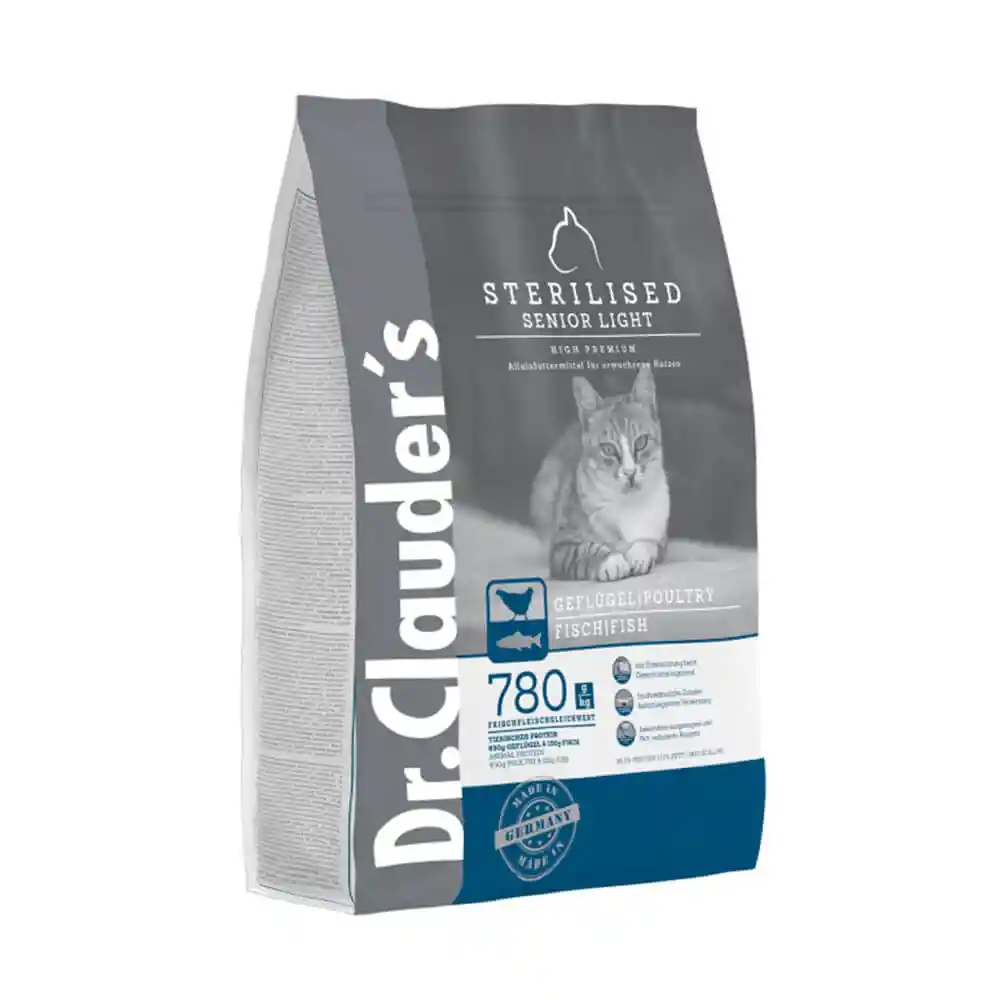  Dr Clauders Gato Esterilizado/Light/Senior 4 Kg 