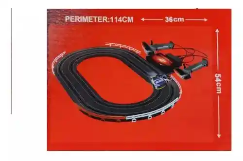Juguete Pista De Carreras Electrica A Control Remoto