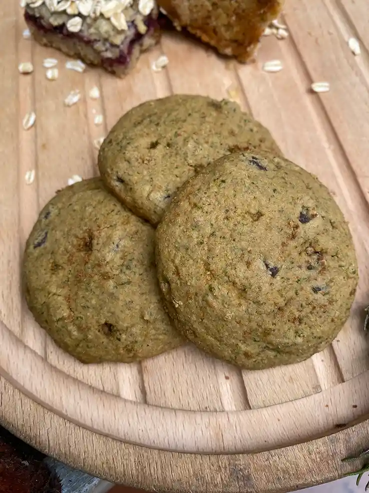 Galletas De Menta Y Chocochips Saludables