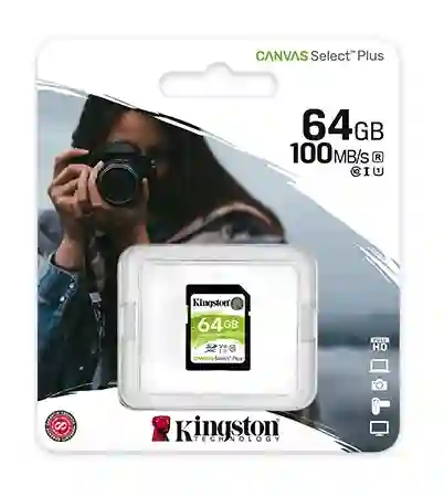 Tarjeta De Memoria Kingston Sds2-64gb Canvas Select Plus