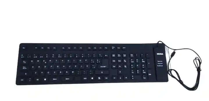 Teclado Numerico Flexible Silicona Usb Pc Portátil Antipolvo