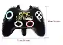 Globos Video Juegos Gamer Estrellas Control Feliz Cumpleaños