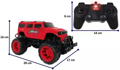 Juguete Camioneta Monstruo Control Remoto Todo Terreno Ref Hb-yy1601