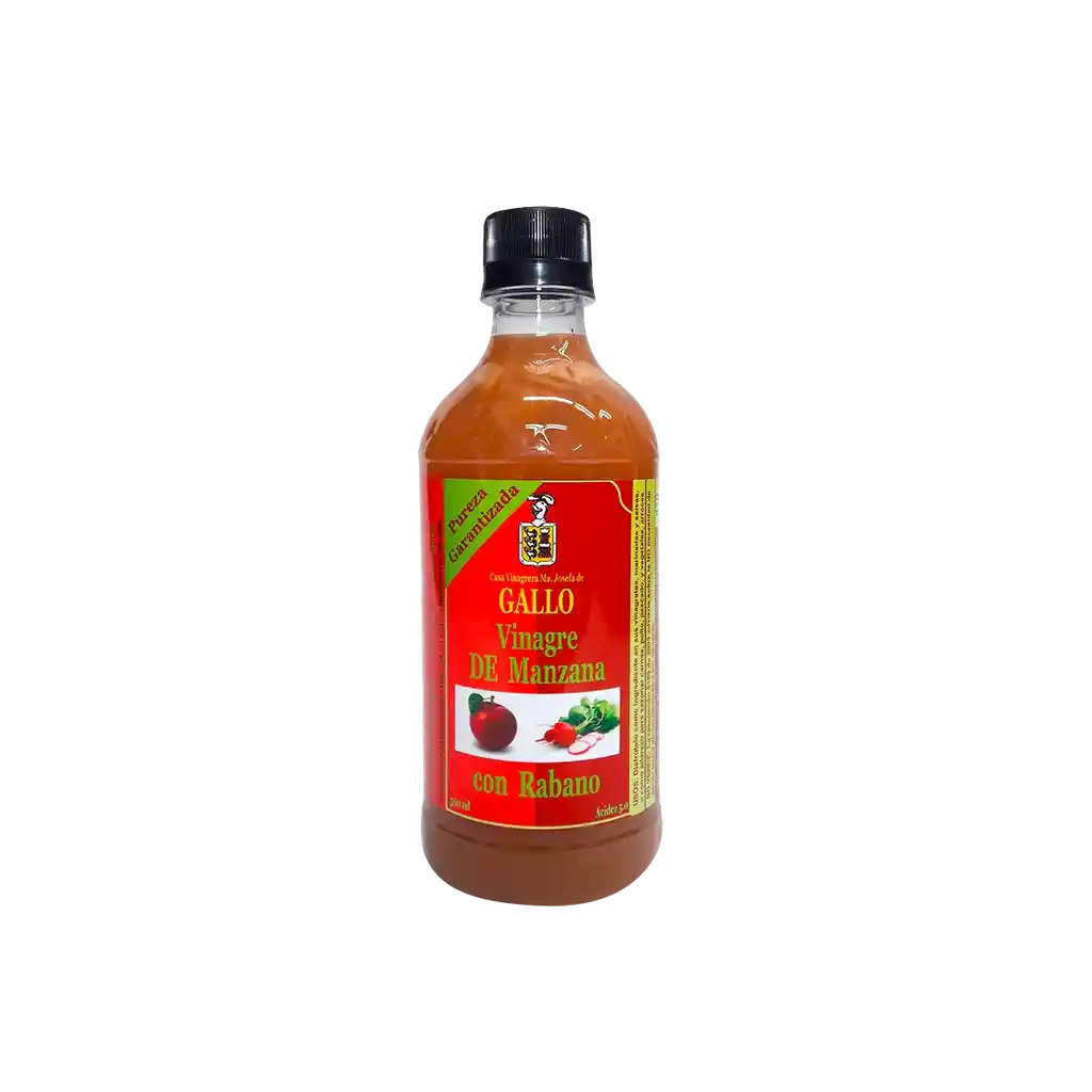 Vinagre De Manzana Con Rabano X 500ml