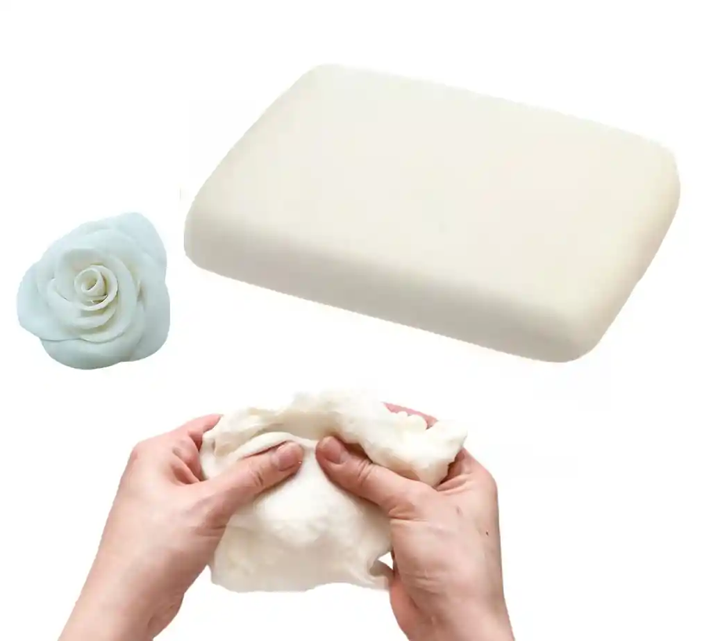 Porcelana Fria Premium Moldeable 500g Porcelanicron Masa Blanca