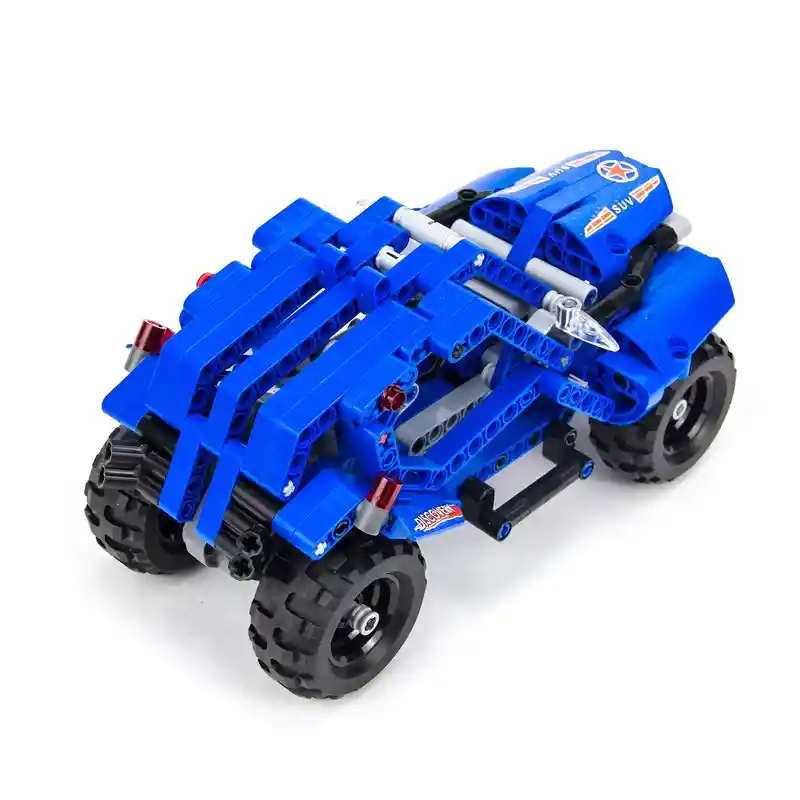 Carro De Bloques Tipo Lego Technic