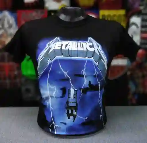 Camiseta Metalica Camiseta Banda De Rock Metalica