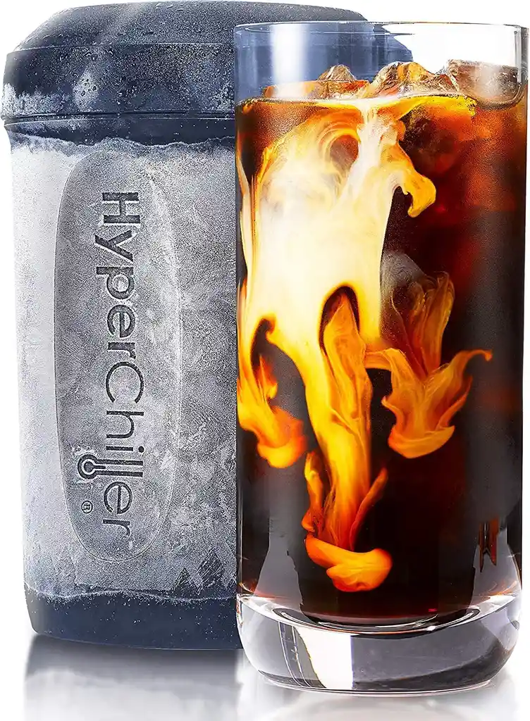 Enfriador De Bebidas Hyperchiller 370ml Café Helado Té Helado Vino Cocteles Reutilizable