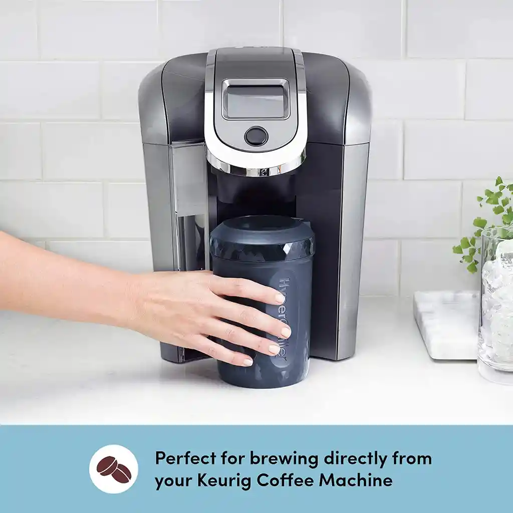 Enfriador De Bebidas Hyperchiller 370ml Café Helado Té Helado Vino Cocteles Reutilizable