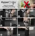 Enfriador De Bebidas Hyperchiller 370ml Café Helado Té Helado Vino Cocteles Reutilizable
