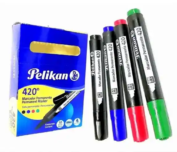 Marcador Permanente Pelikan 420