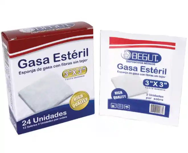 Gasas 3x3 (5 Unidades)