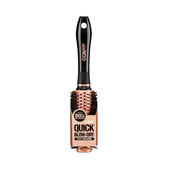  Cepillo Redondo Conair Con Cerdas De Nylon Pequeno Quick  Blow Dry  Cabello 