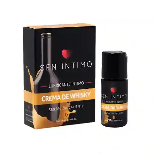 Lubricante Caliente Crema De Whisky X 30 Ml Sen Intimo