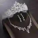 Tiara Conjunto Color Plata