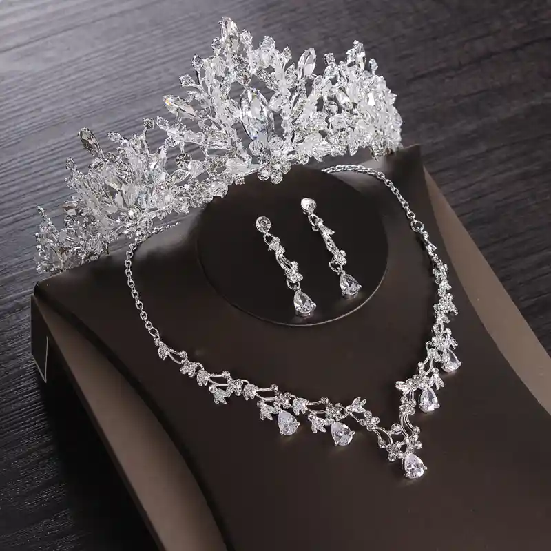 Tiara Conjunto Color Plata