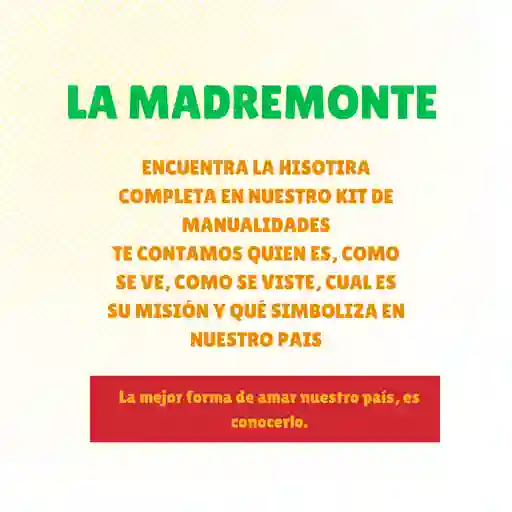 Manualidades Mitos Y Leyendas La Madremonte Kit