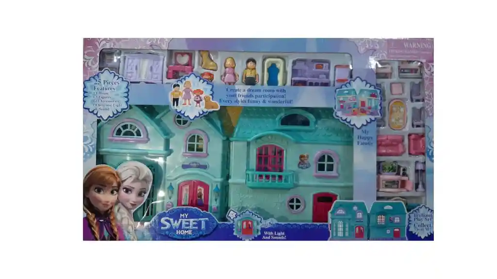 Juguete Casa Frozen Para Niña