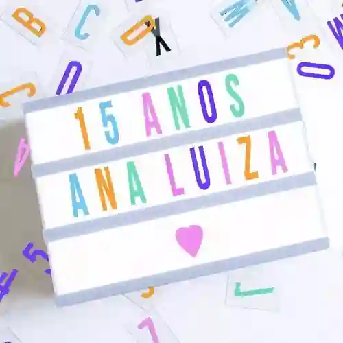 Tablero Led Grande Con Letras Aviso Cinema