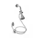 Ducha Tipo Teléfono 2 1/2 Anti Sarro Cromada Grifo Baño Regadera