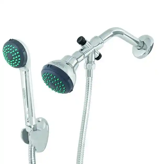 Ducha Tipo Teléfono 2 1/2 Anti Sarro Cromada Grifo Baño Regadera