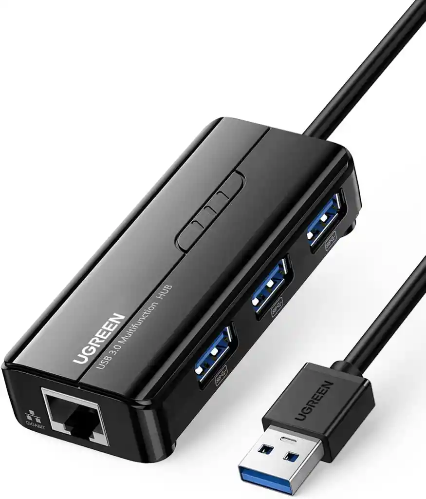 Ugreen Hub Usb 3.0 + Rj45 (ethernet Gigabit)