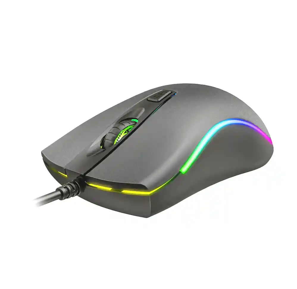 Mouse Rgb Havit Ms72 Gris Plata/ Alambrico - 1.200 Dpi