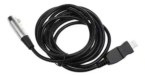 Cable Usb A Xlr 3mt