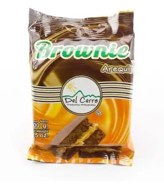  Brownie DEL CERRO Arequipe 80Gr Display X 12 Unidades 