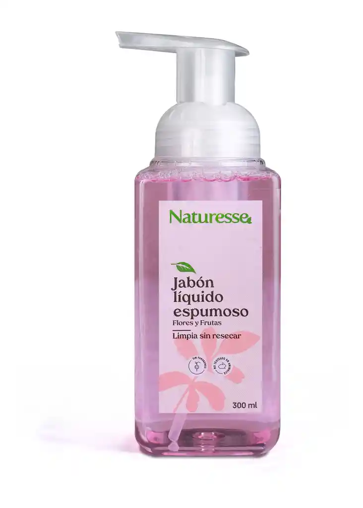 Jabon Liquido Espumoso Flores Y Frutas