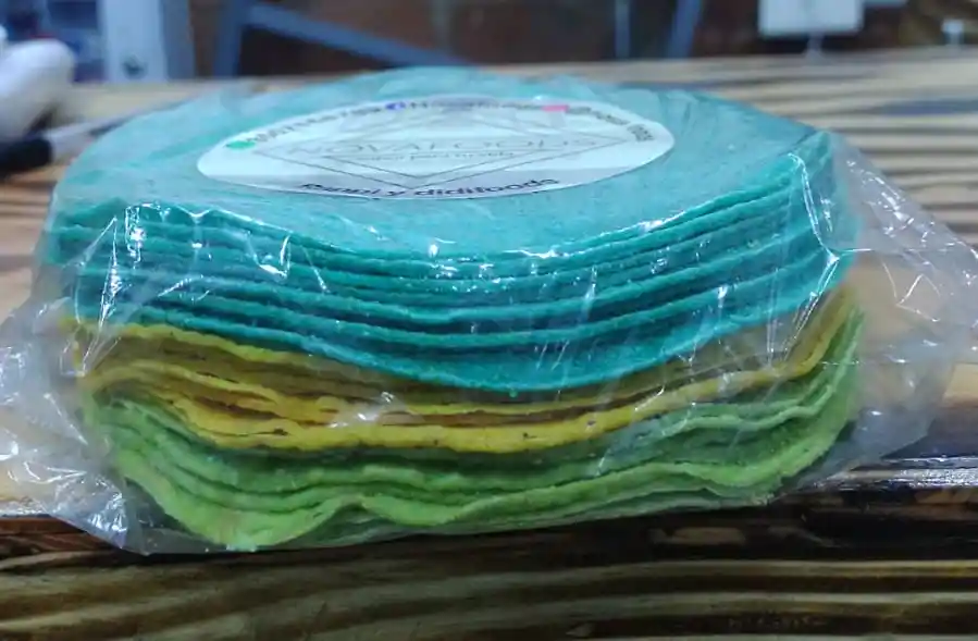 Tortillas Maiz Nixtamilizado De Colores