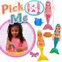 Muñecas Sirenas Juguetes Cola Removible Juguetería