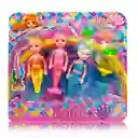 Muñecas Sirenas Juguetes Cola Removible Juguetería