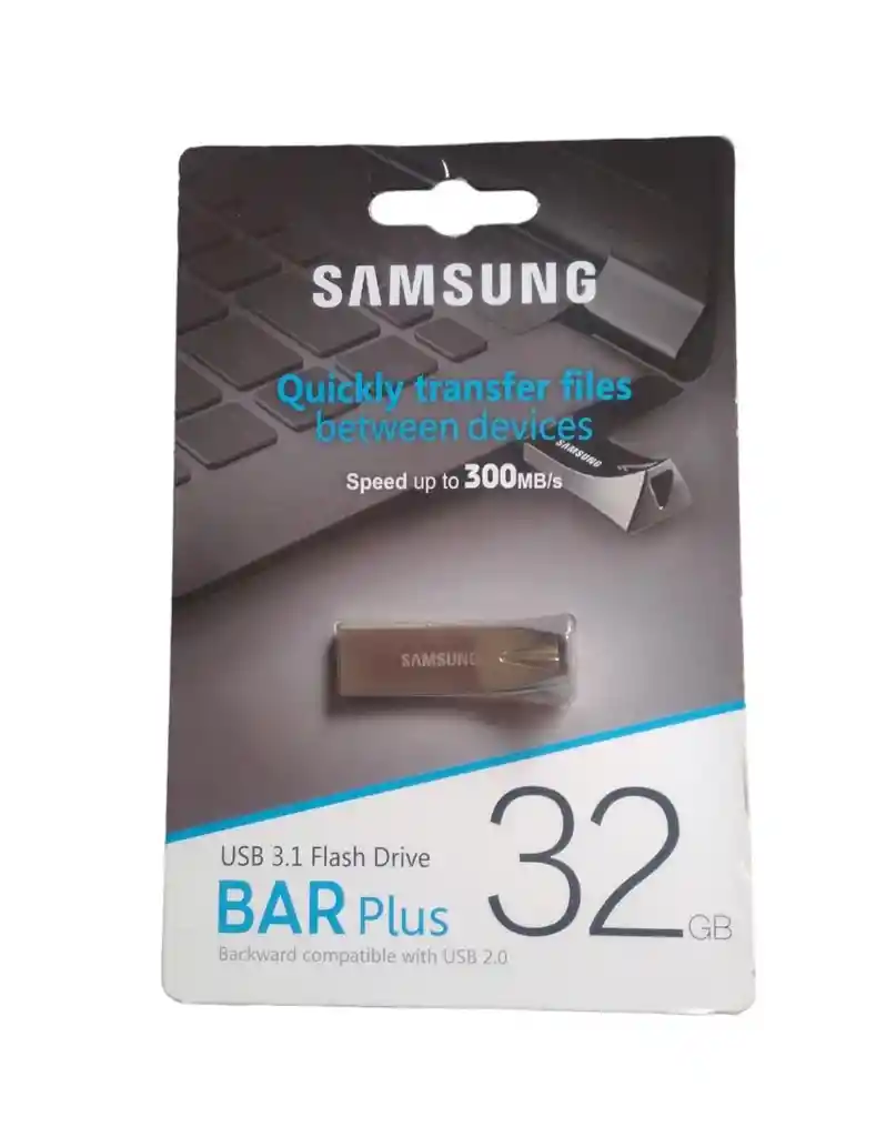 Usb Samsung 3.1 Flas Drive Bar Plus 32 Gb