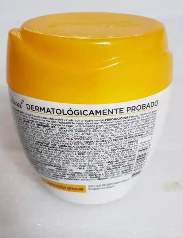 Crema Facial Aclaradora Teatrical Células Madre Para Todo Tipo De Piel De 200g
