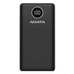 Power Bank 20000mah Carga Rápida Qcpd Adata P20000qcd Negro